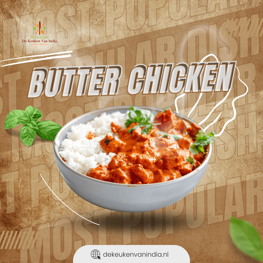 Butter chicken for De Keuken Van India