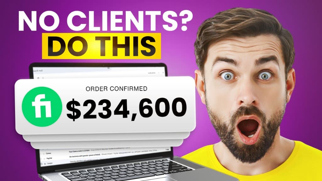 No clients? Do this for YouTube thumbnail